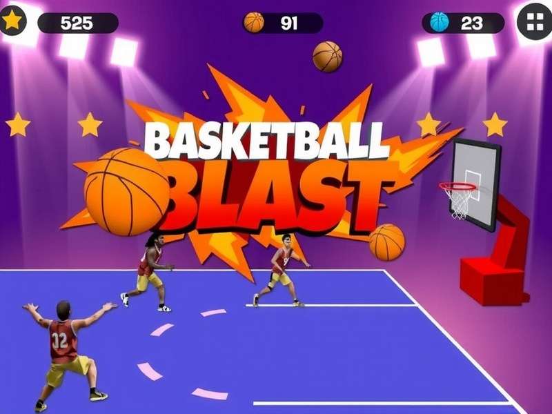 Basketball Blast Gameplay Screenshot